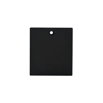 KANLUX TEAR N RC-PCON B Tápcsatlakozó fedél, vezetősín rendszer tartozék, 65x58mm, fekete (35791)