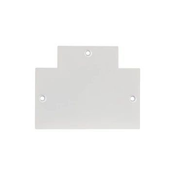 KANLUX TEAR N RC-CON-T W Csatlakozó fedél, T csatlakozó, vezetősín rendszer tartozék, 79x100mm, fehér (35796)