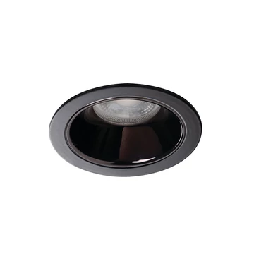 KANLUX GLOZO DSO B/B Dekorációs keret, Gx5,3/GU10, max 10W, Ø89x48mm, IP20, fekete (36223)