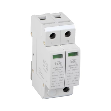 KANLUX KSPD-T1T2 275/100 1PN Túlfeszültség korlátozó KSPD, 230V AC, 50Hz (36314)