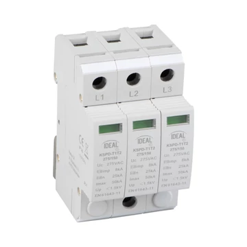 KANLUX KSPD-T1T2 275/150 3P Túlfeszültség korlátozó KSPD, 230V AC, 50Hz (36315)
