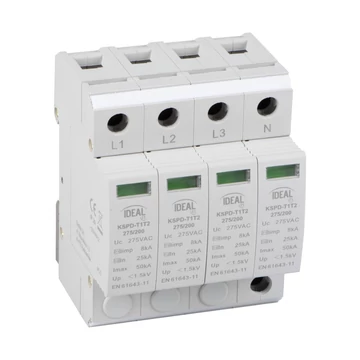 KANLUX KSPD-T1T2 275/200 3PN Túlfeszültség korlátozó KSPD, 230V AC, 50Hz (36316)