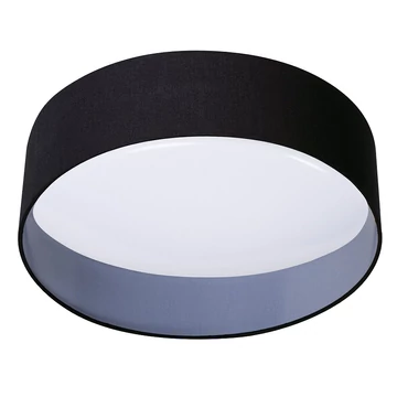 KANLUX RIFA LED 17,5W NW B/W Mennyezeti LED lámpa, max 17.5W, Ø400x116mm, IP20, fekete / fehér (36462)