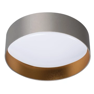 KANLUX RIFA LED17,5W WW GR/G Mennyezeti LED lámpa, max 17.5W, Ø400x116mm, IP20, szürke / arany (36467)