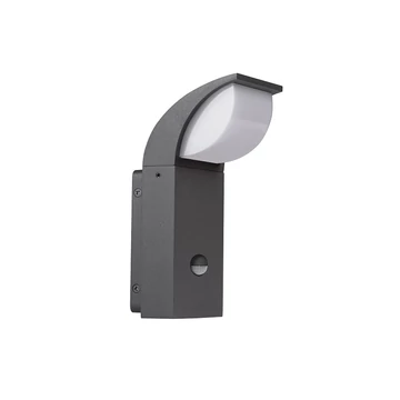 KANLUX ABETE LED EL 20 SE-GR Kerti fali lámpatest, 7W, 4000K, 540lm, 200x105x100mm, IP44, grafit (36573)