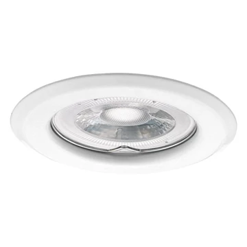 KANLUX ARGUS II CT-2114-W Dekorációs keret, Gx5,3/GU10, max 10W, Ø82x34mm, IP20, fehér (37156)