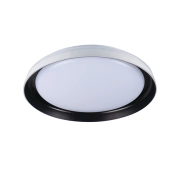 KANLUX NIFU LED17,8W NW W/B Mennyezeti LED lámpa, 17.8W, Ø430x66mm, IP20, fehér / fekete (37319)