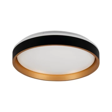 KANLUX SOLN LED 17,5W NW B/G Mennyezeti LED lámpa, 17.5W, Ø380x75mm, IP20, fekete / arany (37324)
