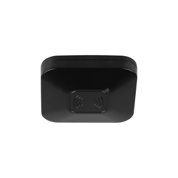 KANLUX SQMOTION-B MW Mozgásérzékelő, mikrohullámú, 360°-os, 90x90x27mm, IP20, fekete (37361)