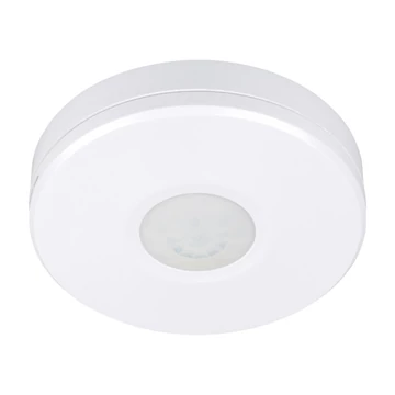 KANLUX ZONA MINI WT-W PIR Mozgásérzékelő, H360°, Ø110x21mm, IP65/20, fehér (37365)