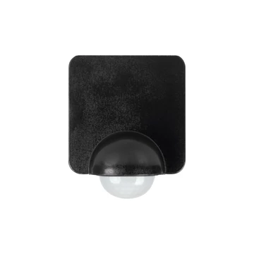 KANLUX SENSQUARE-B PIR Mozgásérzékelő, 360°-os, 110x58x76mm, IP54, fekete (37369)
