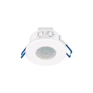KANLUX MERGE-WT-O-W PIR Mozgásérzékelő, 360°-os, Ø76x49mm, IP65/20, fehér (37370)