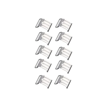 KANLUX CL-MAH PRO-INOX 1,2m Klipsz, por- és páramentes lámpates tartozék, 10 db/csomag (38145)