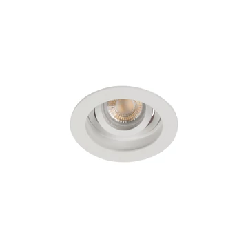 KANLUX ARET DTO W/W Dekorációs keret, Gx5,3/GU10, max 10W, Ø100x40mm, IP20, fehér (38361)