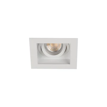 KANLUX ARET DTL W/W Dekorációs keret, Gx5,3/GU10, max 10W, 100x100x40mm, IP20, fehér (38364)