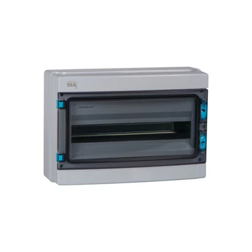 KANLUX KDB-IP65-S18T Falon kívüli elosztódoboz, 18P, 1500V AC; 1500V DC, 285x140x410mm, szürke (38453)