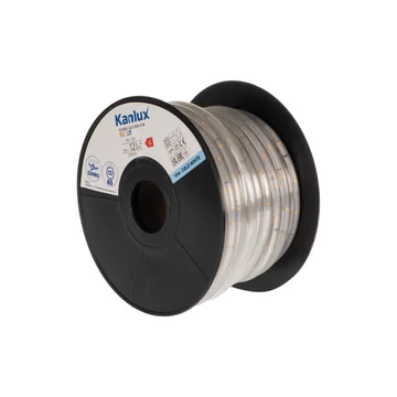 KANLUX GIVRO LED 15M-CW Fényszalag, 210V DC, 1m = 2W, 6500K, 1m = 120lm, IP65, UV álló, Ø13mm, 15m (világító cső) (38578)