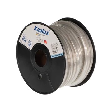 KANLUX GIVRO LED 30M-CW Fényszalag, 210V DC, 1m = 2W, 6500K, 1m = 120lm, IP65, UV álló, Ø13mm, 30m (világító cső) (38579)