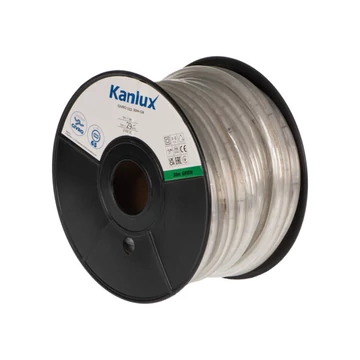 KANLUX GIVRO LED 30M-GR Fényszalag, 210V DC, 1m = 2W, zöld, 1m = 29lm, IP65, UV álló, Ø13mm, 30m (világító cső) (38585)