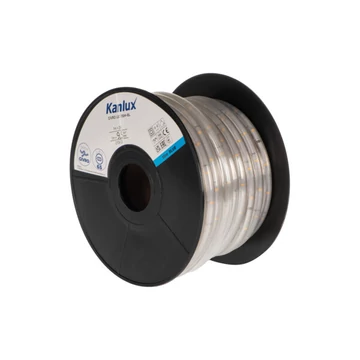 KANLUX GIVRO LED 15M-BL Fényszalag, 210V DC, 1m = 2W, kék, 1m = 9.5lm, IP65, UV álló, Ø13mm, 15m (világító cső) (38587)
