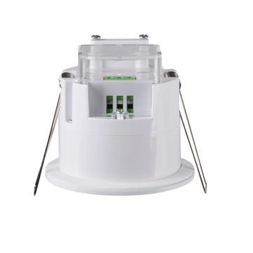 KANLUX PRESENSOR-O-WR-W PT MW Mozgásérzékelő, mikrohullámú, 360°-os, Ø76x66mm, IP54/20, fehér (38752)