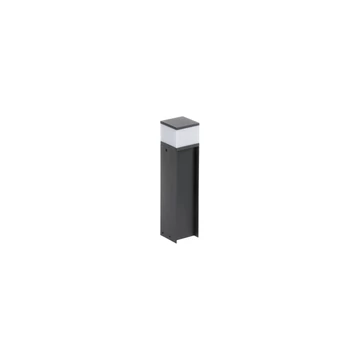 KANLUX DASTEN 30 B Cserélhető fényforrású kerti állólámpa, G9, max 11W, 300x70x70mm, IP44, antracit (38762)
