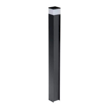 KANLUX DASTEN 80 B Cserélhető fényforrású kerti állólámpa, G9, max 11W, 800x70x70mm, IP44, antracit (38766)