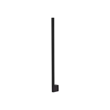 KANLUX YALTE S 08 10W WW-B Homlokzati lámpatest, 10W, 3000K, 450lm, 800x45x80mm, IP54, fekete (38893)