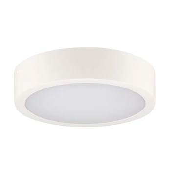 KANLUX DABER 12-20W CCT SE W Mennyezeti LED lámpa, mikroh.mozgásé., 12/20W, 3000/3500/4000K, max 2500 / 2530 / 2630lm, Ø301x60mm, IP66, fehér (39025)