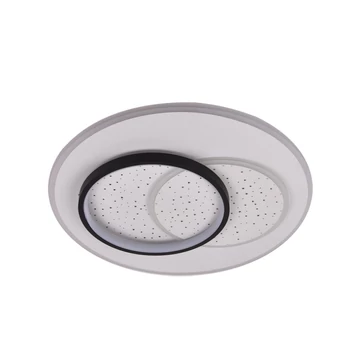 NEDES Dizájn lámpa, LED mennyezeti lámpa + távirányító 85W - J1358/W
