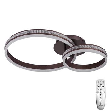 NEDES Dizájn lámpa, LED világítás + vezérlés 110W - J3355/BR