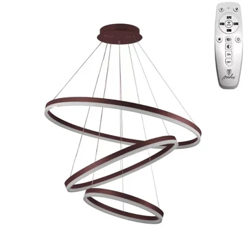 NEDES Dizájn lámpa, LED világítás + vezérlés 125W - J4313/BR