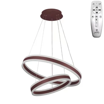 NEDES Dizájn lámpa, LED világítás + vezérlés 135W - J4317/BR