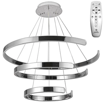 NEDES Dizájn lámpa, LED világítás + vezérlés 220W - J4329/CH