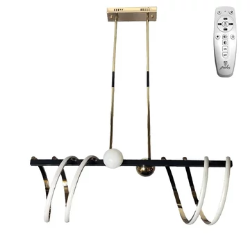 NEDES Dizájn lámpa, LED világítás + vezérlés 105W - J4344/GCH