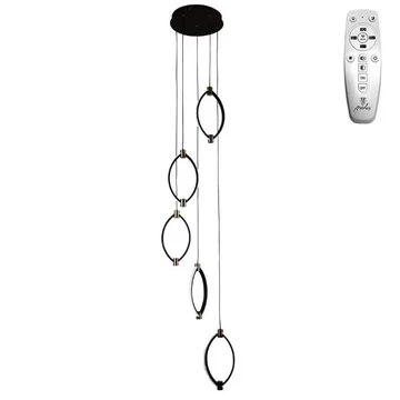 NEDES Dizájn lámpa, LED világítás + vezérlés 70W - J4349/BR