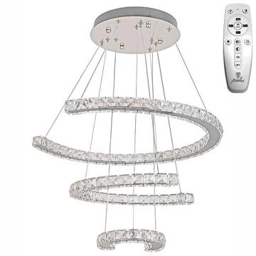 NEDES Dizájn lámpa, LED világítás + vezérlés 100W - J6356/CH