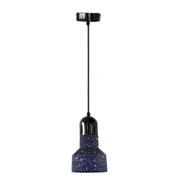 NEDES Lámpa Terrazzo fekete 1 x E27 - ME0214R/B
