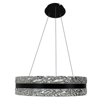 NEDES Dizájn lámpa, LED luxusos függesztett kristálycsillár + távvezérlő 80W - TA2303/B