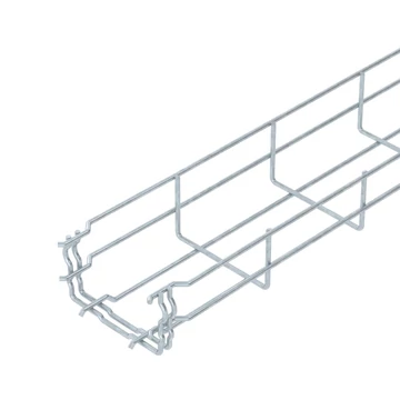 OBO Bettermann GRM 55 100 FT GRM rácsos kábeltálca 55x100x3000 merítetten tűzihorganyzott, DIN EN ISO 1461 (6001416)
