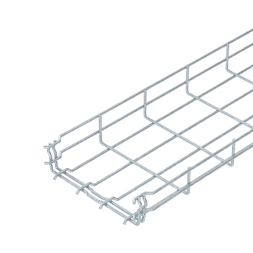 OBO Bettermann GRM 55 200 4.8FT GRM rácsos kábeltálca 4,8 mm huzalátmérő 55x200x3000 merítetten tűzihorganyzott, DIN EN ISO 1461 (6001421)