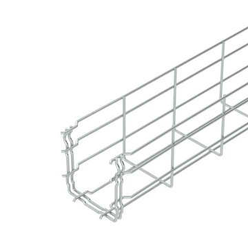 OBO Bettermann GRM 105 100 G GRM rácsos kábeltálca 105x100x3000 galvanikusan horganyzott, EN ISO 19598 / EN ISO 4042 (6002402)