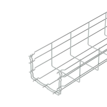 OBO Bettermann GRM 105 150 G GRM rácsos kábeltálca 105x150x3000 galvanikusan horganyzott, EN ISO 19598 / EN ISO 4042 (6002404)