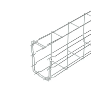 OBO Bettermann G-GRM 150 100 G G-GRM rácsos kábeltálca 150x100x3000 galvanikusan horganyzott, EN ISO 19598 / EN ISO 4042 (6005544)