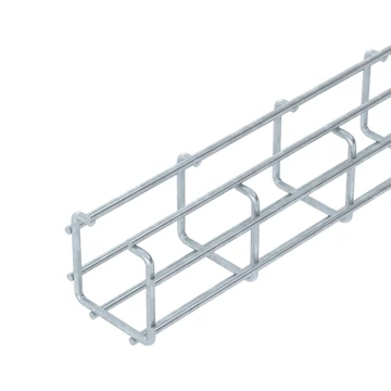 OBO Bettermann CGR 50 50 FT C rácsos kábeltálca 50x50x3000 merítetten tűzihorganyzott, DIN EN ISO 1461 (6017428)