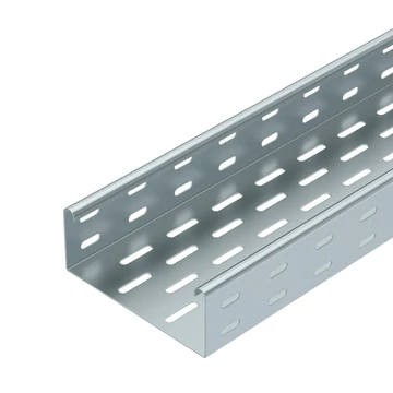 OBO Bettermann MKS 615 FS kábeltálca MKS perforált 60x150x3000 szalaghorganyzott, DIN EN 10346 (6055141)