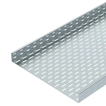 OBO Bettermann MKS 650 FS kábeltálca MKS perforált 60x500x3000 szalaghorganyzott, DIN EN 10346 (6055508)