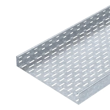 OBO Bettermann MKS 640 FT kábeltálca MKS perforált 60x400x3000 merítetten tűzihorganyzott, DIN EN ISO 1461 (6055664)