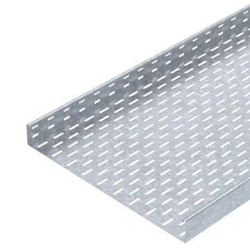 OBO Bettermann MKS 650 FT kábeltálca MKS perforált 60x500x3000 merítetten tűzihorganyzott, DIN EN ISO 1461 (6055699)