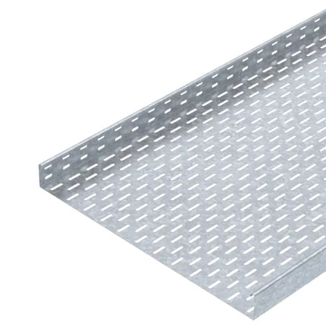 OBO Bettermann MKS 660 FT kábeltálca MKS perforált 60x600x3000 merítetten tűzihorganyzott, DIN EN ISO 1461 (6055710)